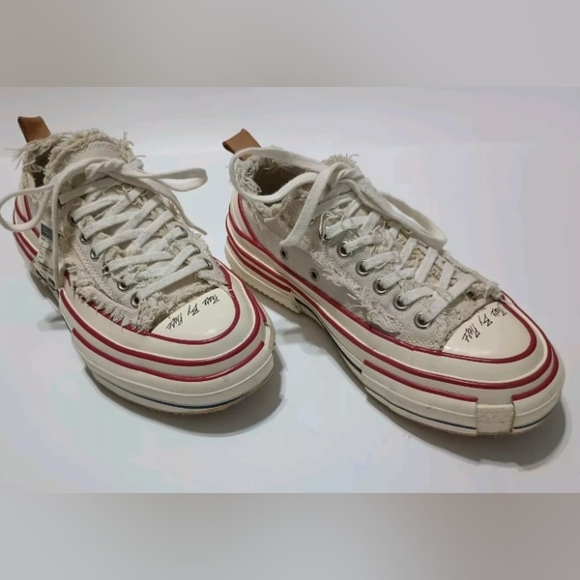 Vessel x Yohji Yamamoto Low Top Canvas Unisex Shoes Size Women's 7 Men's 5 - Picture 1 of 12